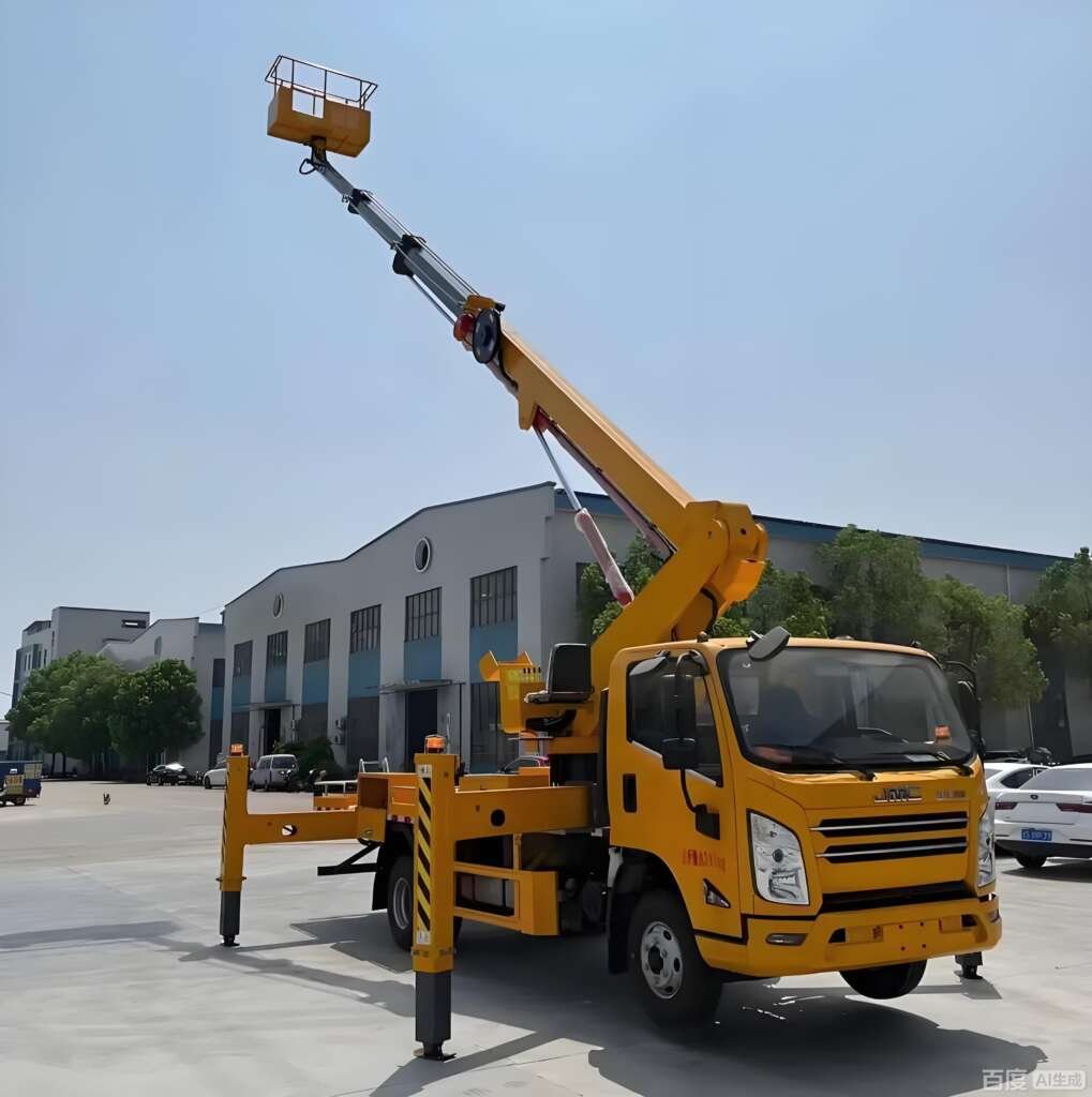 hydraulic aerial cage